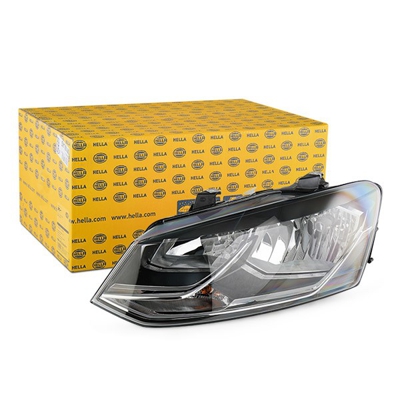 HELLA Fari 1EB 012 034-011 Fari Anteriori,Fanali VW,Polo Hatchback (6R1, 6C1),POLO Van (6R)