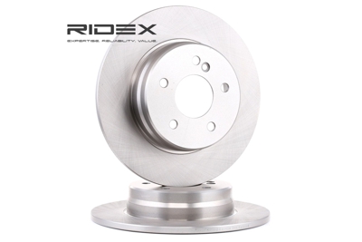 RIDEX Dischi Freno 82B0388 Freni a Disco,Dischi Dei Freni MERCEDES-BENZ,Classe C Sedan (W203),Classe C T-modell (S203),Classe E Sedan (W210)