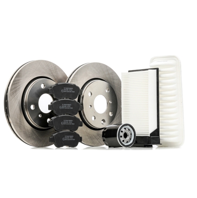 RIDEX Kit componenti, Controllo periodico 4682P0025  PEUGEOT,TOYOTA,CITROËN,107 Hatchback (PM_, PN_),AYGO (WNB1_, KGB1_),C1 (PM_, PN_)