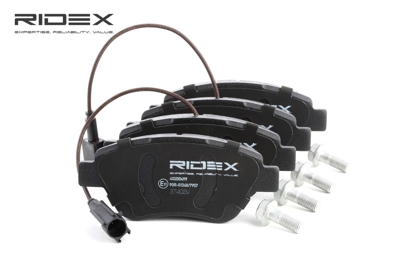 RIDEX Pastiglie Freni 402B0499 Kit Pastiglie Freni,Kit Pasticche Freni FIAT,PEUGEOT,CITROËN,PUNTO (188),GRANDE PUNTO (199),500 (312),PUNTO EVO (199)