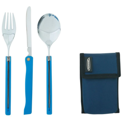 Ferrino Travel, Posate Unisex-Adulto, Blu, 15 cm en oferta