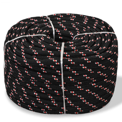 Corda Nautica in Polipropilene 12 mm 50 m Nera - ASUPERMALL en oferta