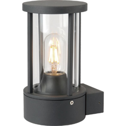 Applique esterno Atena grigio scuro IP44 1 x E27 - NOVA LINE en oferta
