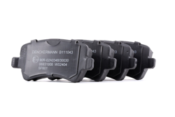 DENCKERMANN Pastiglie Freni FORD,VOLVO,LAND ROVER B111043 425420,1426143,1426144 1439866,1459450,1503969,1566233,1752093,6G912M008FA,6G912M008FB en oferta