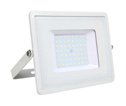 V-TAC PRO VT-50 Faro led 50W slim alluminio bianco chip Samsung SMD bianco naturale 4000K - SKU 410 precio