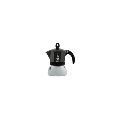 Bialetti Moka Induktion 0,4 L Nero, Argento