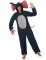 Costume da elefante scuro uomo