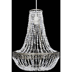 Lampadario da Soffitto in Cristallo 36,5 x 46 cm - ASUPERMALL características