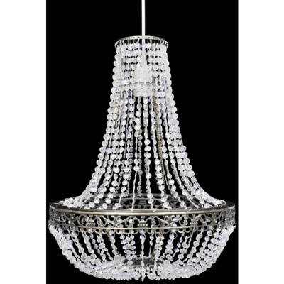 Lampadario da Soffitto in Cristallo 36,5 x 46 cm - ASUPERMALL