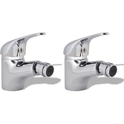 Rubinetti per Bide 2 pz Cromati - ASUPERMALL
