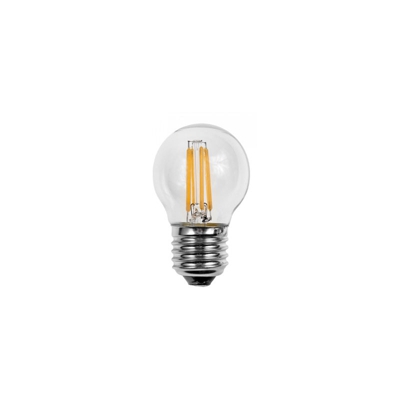 Lampadina Led a Filamento G45 E27 4W Bianco Caldo 2700K - NEOS