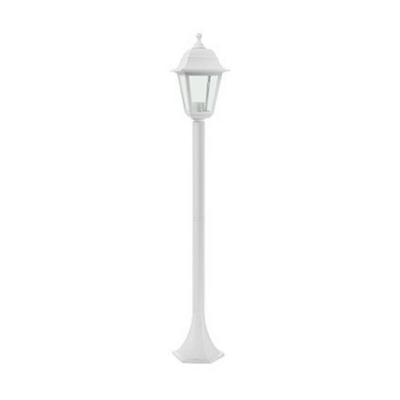 Lampioncino Zeus bianco 1 metro IP44 da giardino 1 x E27 - NOVA LINE