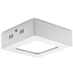 Plafoniera LED Piazza Superficie Montata 120Mm 6W 470Lm 30.000H | Bianco Freddo (GR-MZMD02-6W-CW) - GREENICE características