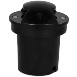 Segnapasso Led 5W IP65 da incasso rotondo doppia emissione luminosa Bianco Caldo 3000K nero - WISDOM en oferta
