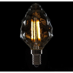 Greenice - Lampadina a LED Filamento Vintage C55 E14 4W 400Lm | Bianco Caldo (WO-LF-C55DI-E14-4W-WW) en oferta