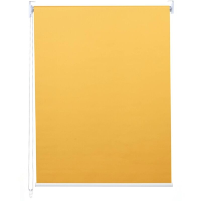 Tenda opaca avvolgibile per finestra HWC-D52 80x160cm giallo - MENDLER