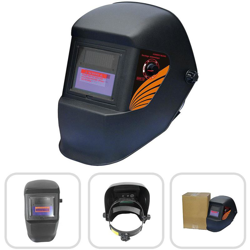 Casco Regolabile Per Saldatura, Casco per Saldare Auto oscurante, Nero, Materiale: Plastica (PP, PE), PCB - TODECO precio