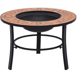 Braciere con Mosaico Terracotta 68 cm in Ceramica - ASUPERMALL precio
