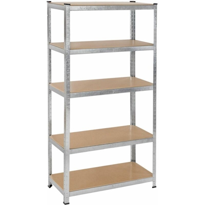 Scaffalatura per carichi pesanti in lamiera d'acciaio - scaffali, scaffali metallici, scaffalature metalliche - 250 kg - TECTAKE