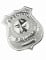 Distintivo da poliziotto in metallo per adulto en oferta