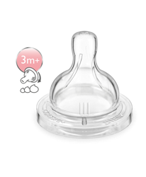 Philips AVENT Tettarelle Classic+ Flusso Regolabile +3M 2 Pezzi en oferta