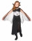 Costume da strega ragno con spacco per bambina