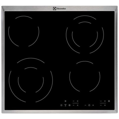 Piano Cottura EHF6342XOK a Induzione 4 Zone Cottura da 57,6 cm Colore Nero