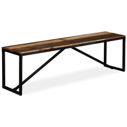 Panca In Legno Massello Di Recupero 160x35x45 Cm precio