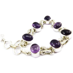 argento braccialetto 'heaven' amethyst - [ h0063] características