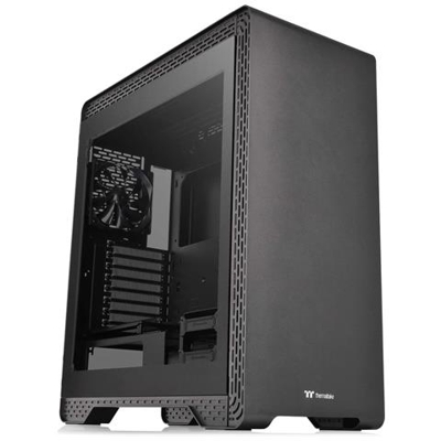 Case S500 TG Midi Tower ATX / Micro-ATX / Mini-ITX 2 Porte USB 3.0 Colore Nero (Finestrato)