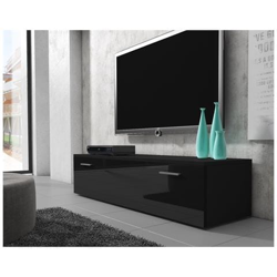 Mobile Da Soggiorno Mobile Tv Porta ''boston'' - 150 Cm - Nero en oferta