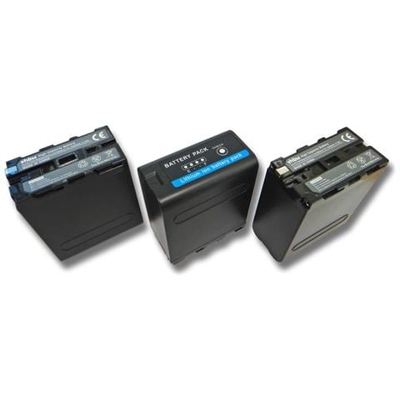 3x Batteria Li-ion 10400mah (7.4v) Per Videocamera Fotocamera Sony Minidv Ccd-trv15, Ccd-trv16, Ccd-trv215, Ccd-trv25 Sostituisce Sony Np-f990.
