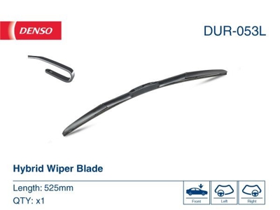DENSO Tergicristalli VW,AUDI,MERCEDES-BENZ DUR-053L 92212325,92231677,68082556AA Spazzole Tergi 68103288AA,1608028880,1608877780,642306,68082556AA