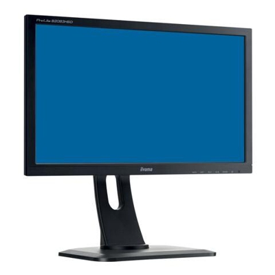E2083HSD-B1 ProLite, 49,53 cm (19.5'') , 5 ms, 250 cd / m², 4W, Nero, Kensington