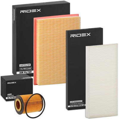 RIDEX Kit filtri OPEL,VAUXHALL 4055F0021