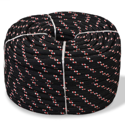Corda Nautica in Polipropilene 14 mm 50 m Nera - ASUPERMALL en oferta