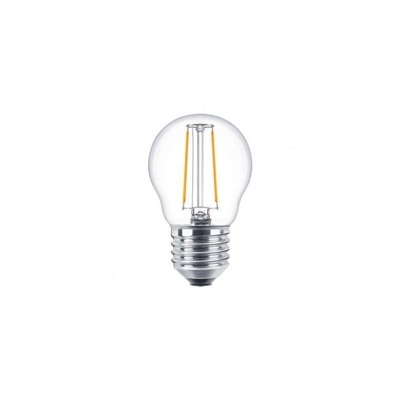 Lampadina Led a Filamento G45 E27 2W Bianco Caldo 2700K - NOVA LINE