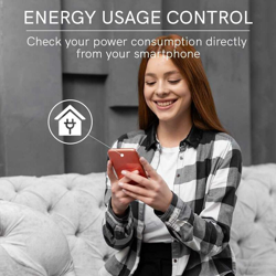 Presa Italiana 16A con Lettura Consumo - Smart WiFi compatibile con Alexa, Google e Smartphone - KING LED características