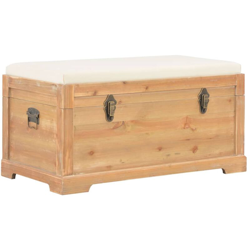 Cassapanca con Cuscino 80x40x40 cm MDF - ASUPERMALL precio