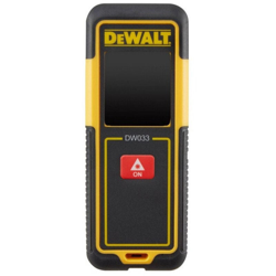 Dewalt DW033-XJ DW033-XJ-Laser meter 30m di portata SOLO DISTANZE, 0 V, Nero e Giallo, (30 M) UK en oferta