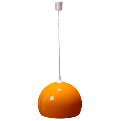 Lampada a sospensione paralume Lounge Deal ø 40 cm ~ arancio - REALITY TRIO