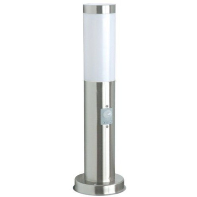 Ranex RX1010-45S Palo con Rilevatore di Movimento in Acciaio Inossidabile Spazzolato e Plastica