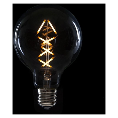 Greenice - Lampadina a LED Filamento Vintage G95 E27 8W 800Lm Josephine | Bianco Caldo (WO-LF-G95FI-E27-8W-WW)