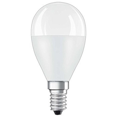 Osram Lampadina Led Sfera Smerigliata Classica 8W/60 e14 Luce Bianca Calda