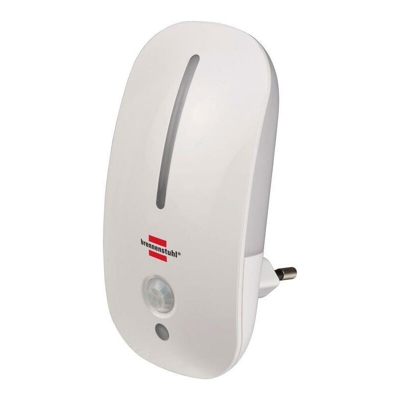 Brennenstuhl Lumino da notte a LED NL 09 MB con segnalatore di movimento e sensore crepuscolare 9 LED 25lm