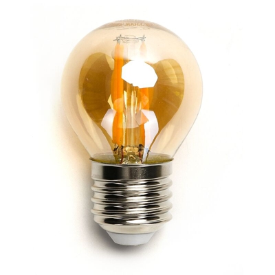 Lampadina Led Vintage a Filamento G45 E27 6W Bianco Caldo 2200K - AIGOSTAR