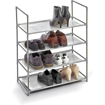 Scaffale a 4 ripiani 58,5 x 28,5 x 70 h cm - DOMOLIVING