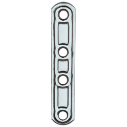 Lastrina Inox Diritta 4 Fori Art.163In Mm. 60 - ALDEGHI LUIGI características