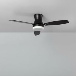 Ledkia - Ventilatore da Soffitto Diabol LED CCT Selezionabile 65W Nero características