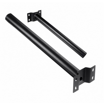 Staffa a muro per Lampione Led stradale da 45 cm nera - LEDLEDITALIA